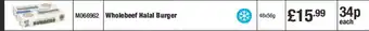 Makro Wholebeef Halal Burger offer