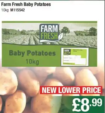 Makro Farm Fresh Baby Potatoes 10kg offer