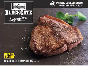 Makro BLACKGATE RUMP STEAK offer