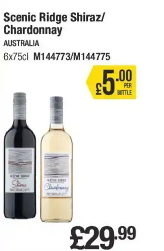 Makro Scenic Ridge Shiraz/ Chardonnay offer