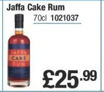 Makro Jaffa Cake Rum offer