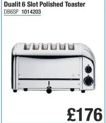 Makro Dualit 6 Slot Polished Toaster offer