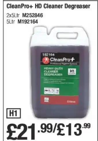 Makro CleanPro+ HD Cleaner Degreaser offer