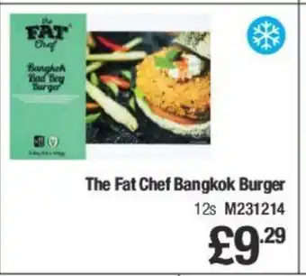 Makro The Fat Chef Bangkok Burger offer