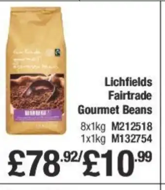 Makro Lichfields Fairtrade Gourmet Beans offer