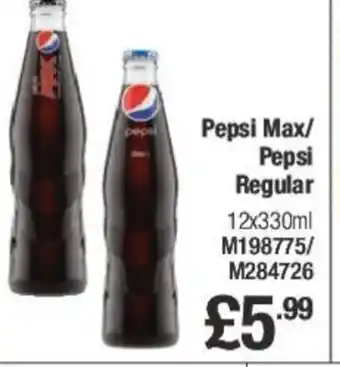 Makro Pepsi Max/ Pepsi Regular offer