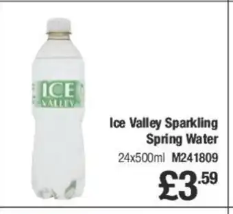 Makro Ice Valley Sparkling Spring Water offer