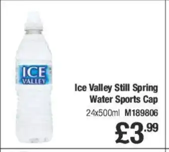 Makro Ice Valley Still Spring Water Sports Cap offer