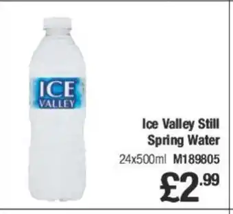 Makro Ice Valley Still Spring Water offer