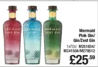 Makro Mermaid Pink Gin/ Gin/Zest Gin offer