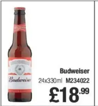 Makro Budweiser offer