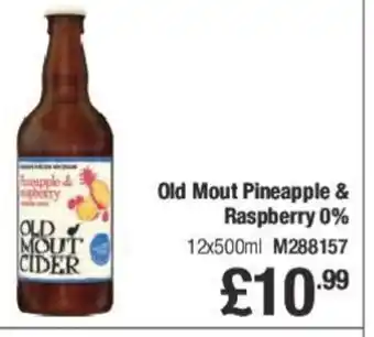 Makro Old Mout Pineapple & Raspberry 0% offer