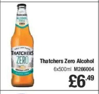 Makro Thatchers Zero Alcohol offer