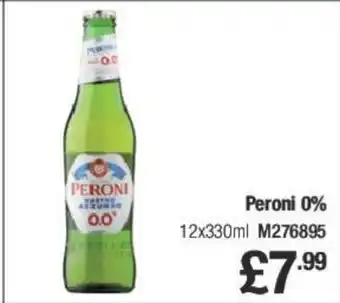 Makro Peroni 0% offer