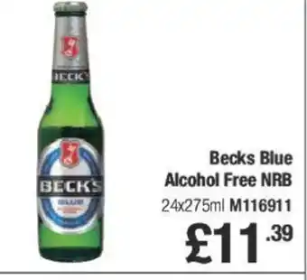 Makro Becks Blue Alcohol Free NRB offer