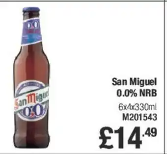 Makro San Miguel 0.0% NRB offer