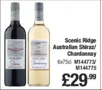 Makro Scenic Ridge Australian Shiraz/ Chardonnay offer