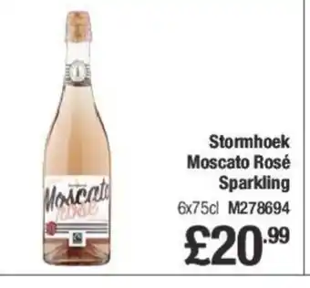 Makro Stormhoek Moscato Rosé Sparkling offer