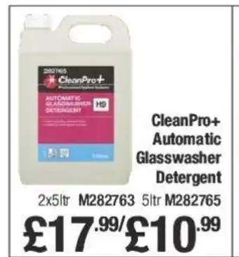 Makro CleanPro+ Automatic Glasswasher Detergent offer