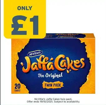Mc Vitie's Jaffa Cakes Twin Pack