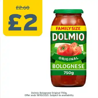 Dolmio Bolognes Original