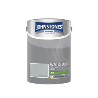 Asda Johnstone's Manhattan Grey Vinyl Silk Emulsion Paint offer