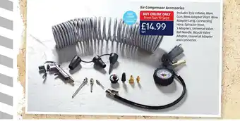 Aldi Air Compressor Accessories offer