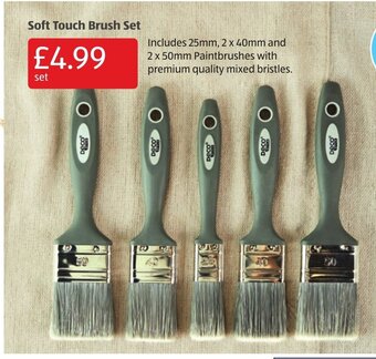 Aldi Soft Touch Brush Set offer