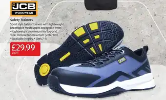 Aldi Safety Trainers offer