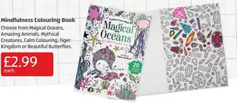 Aldi Mindfulness Colouring Book offer