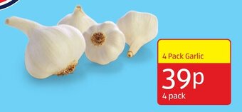 Aldi 4 Pack Garlic offer