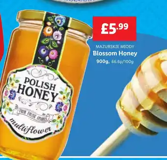 Lidl MAZURSKIE MIODY Blossom Honey offer
