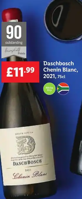 Lidl Daschbosch Chenin Blanc, 2021 75cl offer