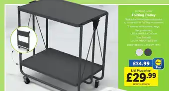 Lidl LIVARNO HOME Folding Trolley offer