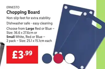 Lidl ERNESTO Chopping Board offer