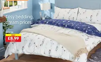 Aldi Duvet Set offer