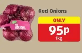 Aldi Red Onions offer
