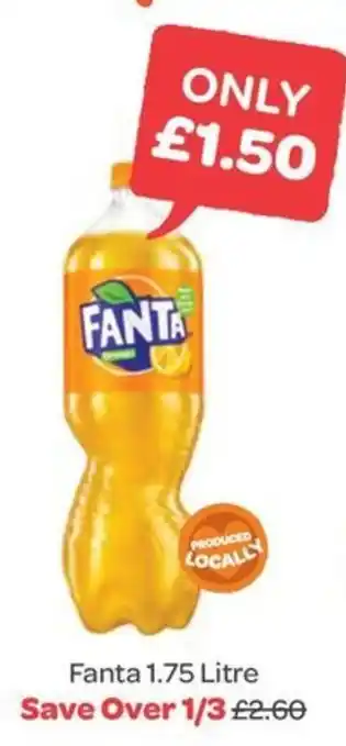 Spar Fanta 1.75 Litre offer