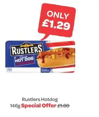 Spar Rustlers Hotdog 146g offer