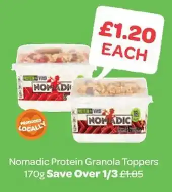 Nomadic Protein Granola Toppers 170g