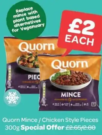 Spar Quorn Mince / Chicken Style Pieces 300g offer