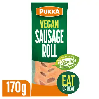 Asda Pukka Vegan Sausage Roll offer