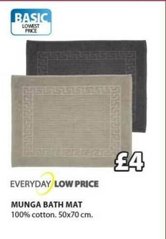 JYSK Munga Bath Mat offer