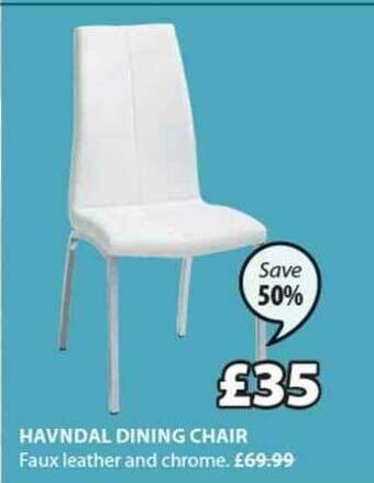 JYSK Havndal Dining Chair offer