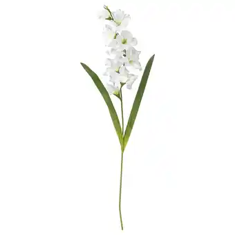 IKEA Smycka Artificial flower, Gladiolus/white, 100 cm offer