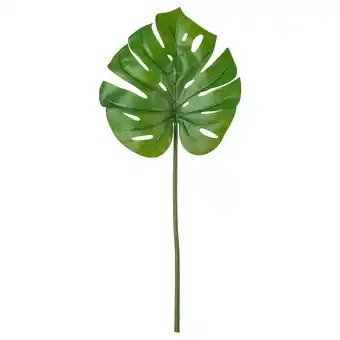 IKEA Smycka Artificial leaf, Monstera/green, 80 cm offer