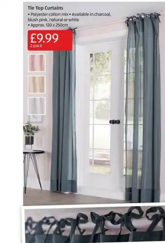 Tie Top Curtains
