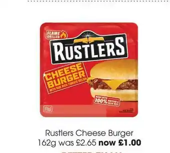 Centra Rustlers Cheese Burger offer