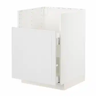 IKEA Metod Base cab f tallsjÖn sink, white/stensund white, 60x60 cm offer