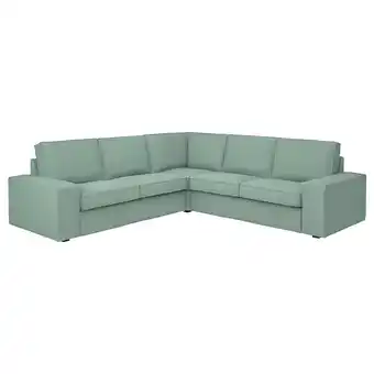 IKEA Kivik Corner sofa, 4-seat, Tallmyra light green offer